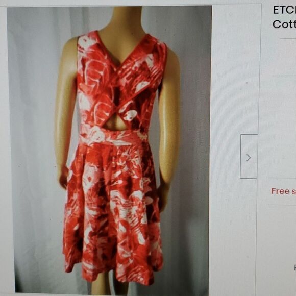 ETCETERA  BY CARLISLE Dress Red - Picture 2 of 7
